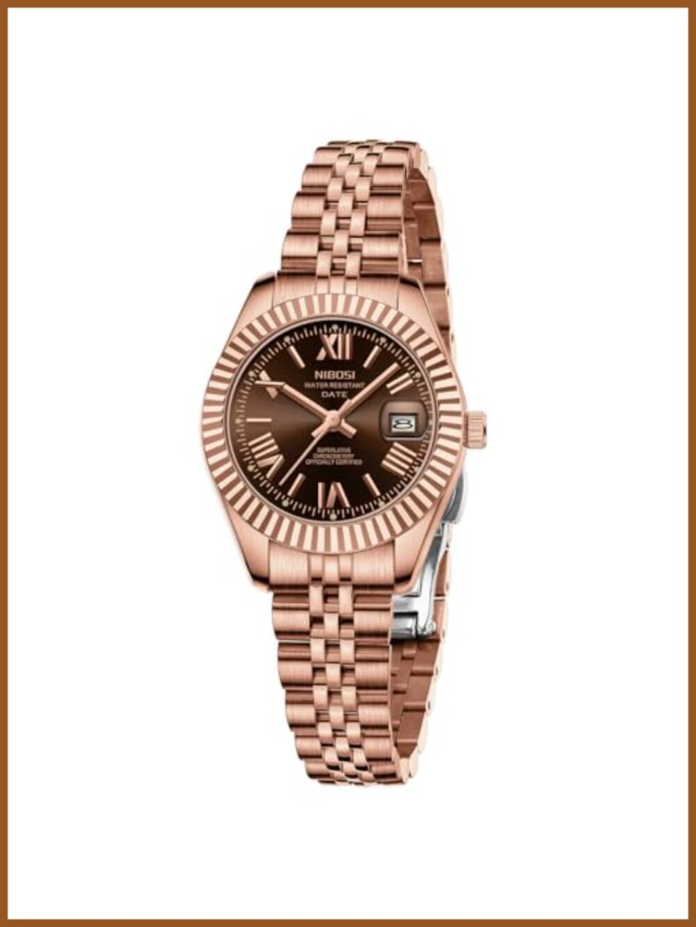 Women's Analog Quartz Watch Stainless Steel Band Date